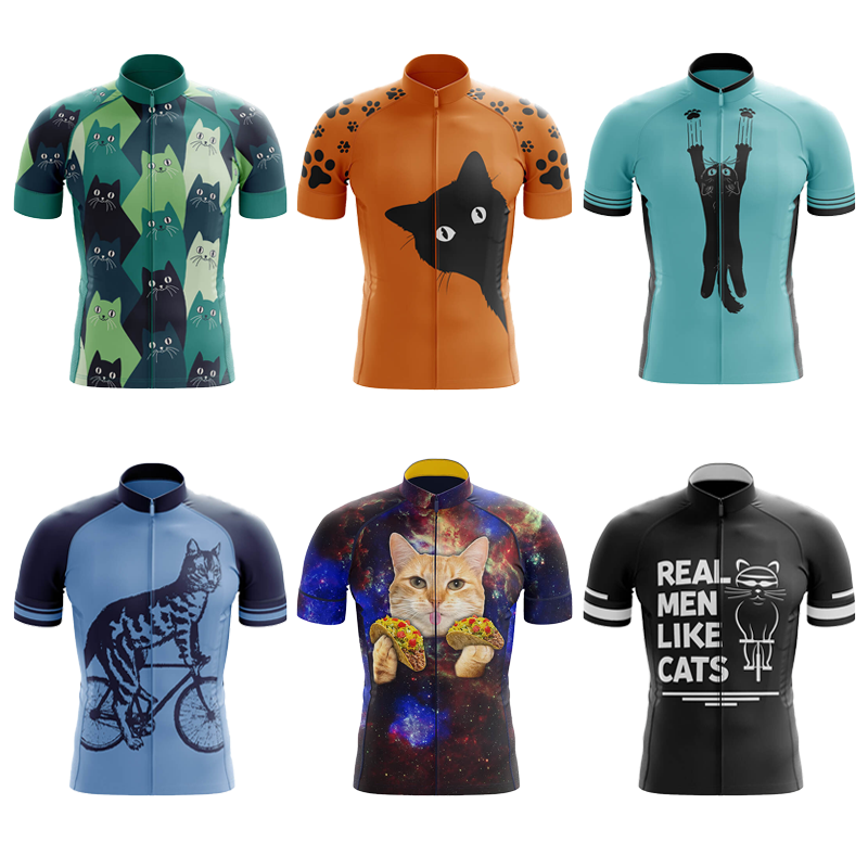 Mountain Biking Cartoon - Camiseta de ciclismo para hombre, camiseta