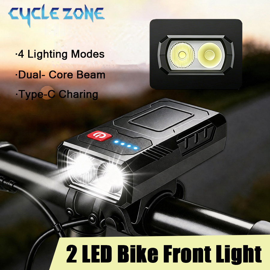 Mountain Biking Zone 2 - Luz Delantera para Bicicleta de 2