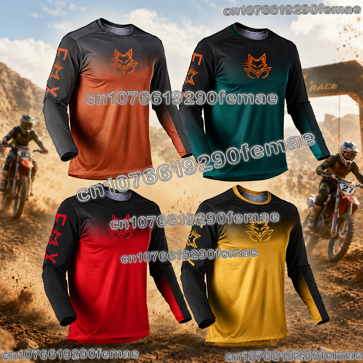 Mountain Biking New Jersey - Nueva Camiseta de Motocross 2026 para