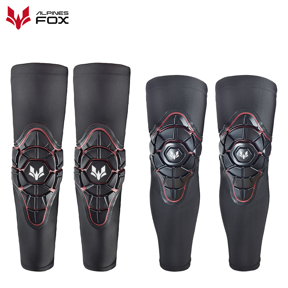 Mountain Biking Elbow Pads - ALPINES FOX-rodilleras para motocicleta, rodilleras para