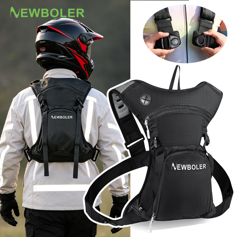 Mountain Biking Backpack - NEWBOLER Mochila de Hidratación para Motociclismo