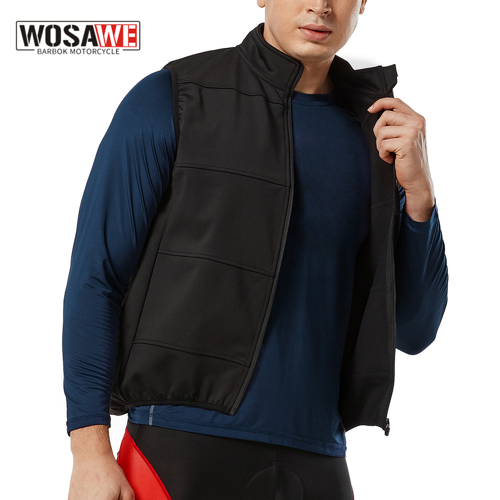 Mountain Biking Jacket - WOSAWE-Chaleco todoterreno impermeable para Motocross, chaleco