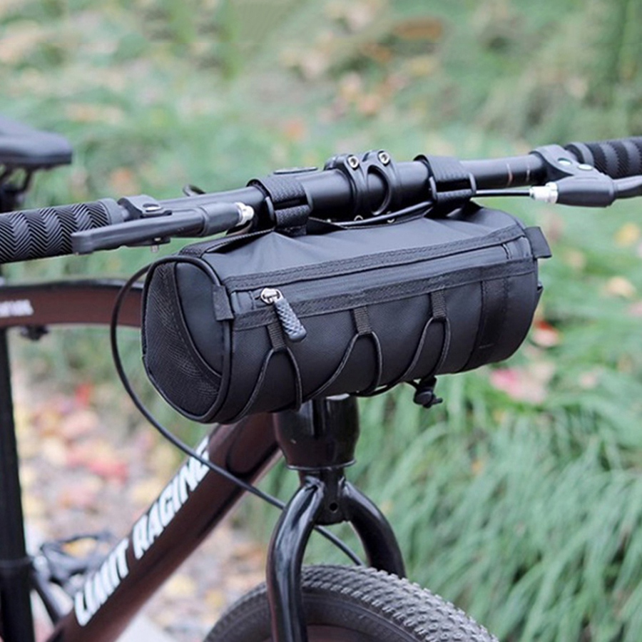 Mountain Biking Hip Pack - Bolsa Impermeable para Manillar de Bicicleta,