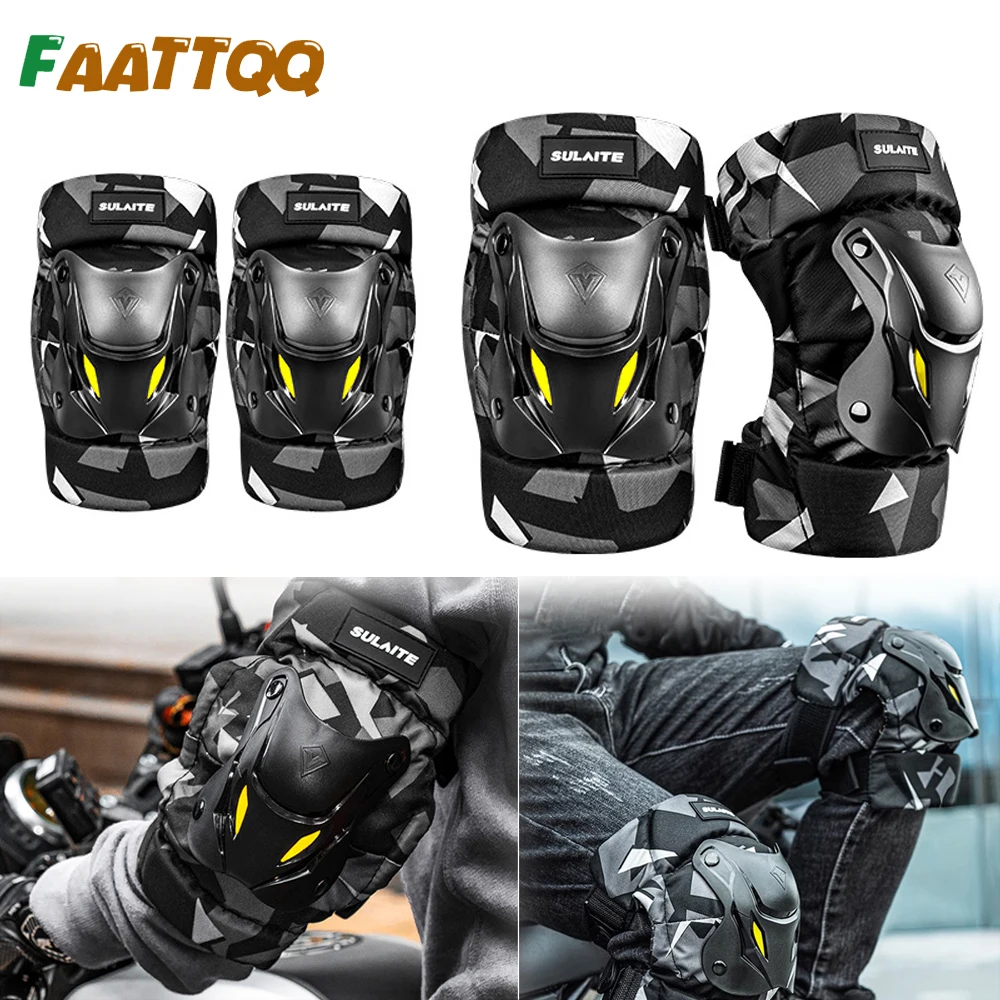 Mountain Biking Elbow Pads - FAATTQQ 1 Par de Protectores de