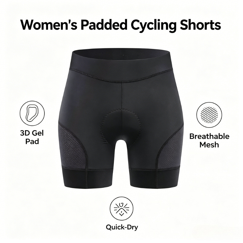 Mountain Biking Shorts Women - Pantalones Cortos de Ciclismo para Mujer