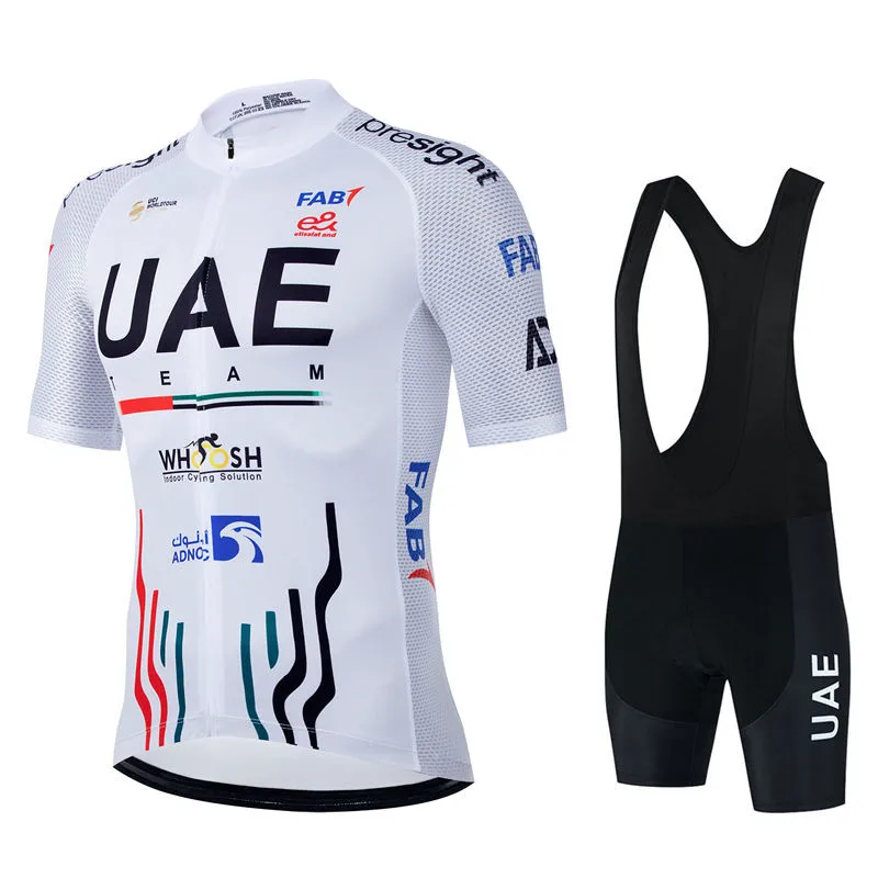 Mountain Biking New Jersey - Conjunto de Jersey de Ciclismo Uae
