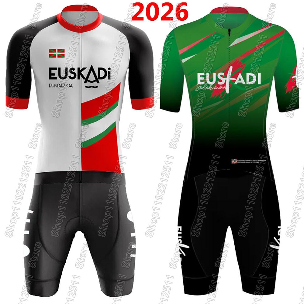 Mountain Biking Uniform - Conjunto de Ciclismo Euskadi Team 2026,