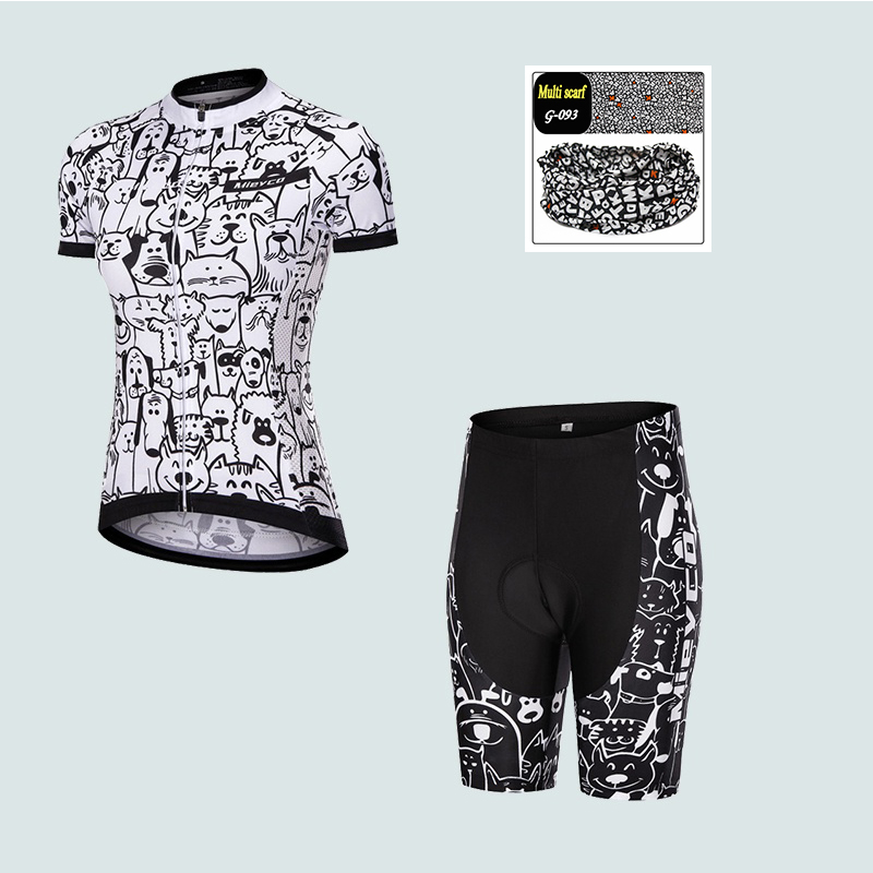Mountain Biking Shorts Women - Traje de camiseta de ciclismo para