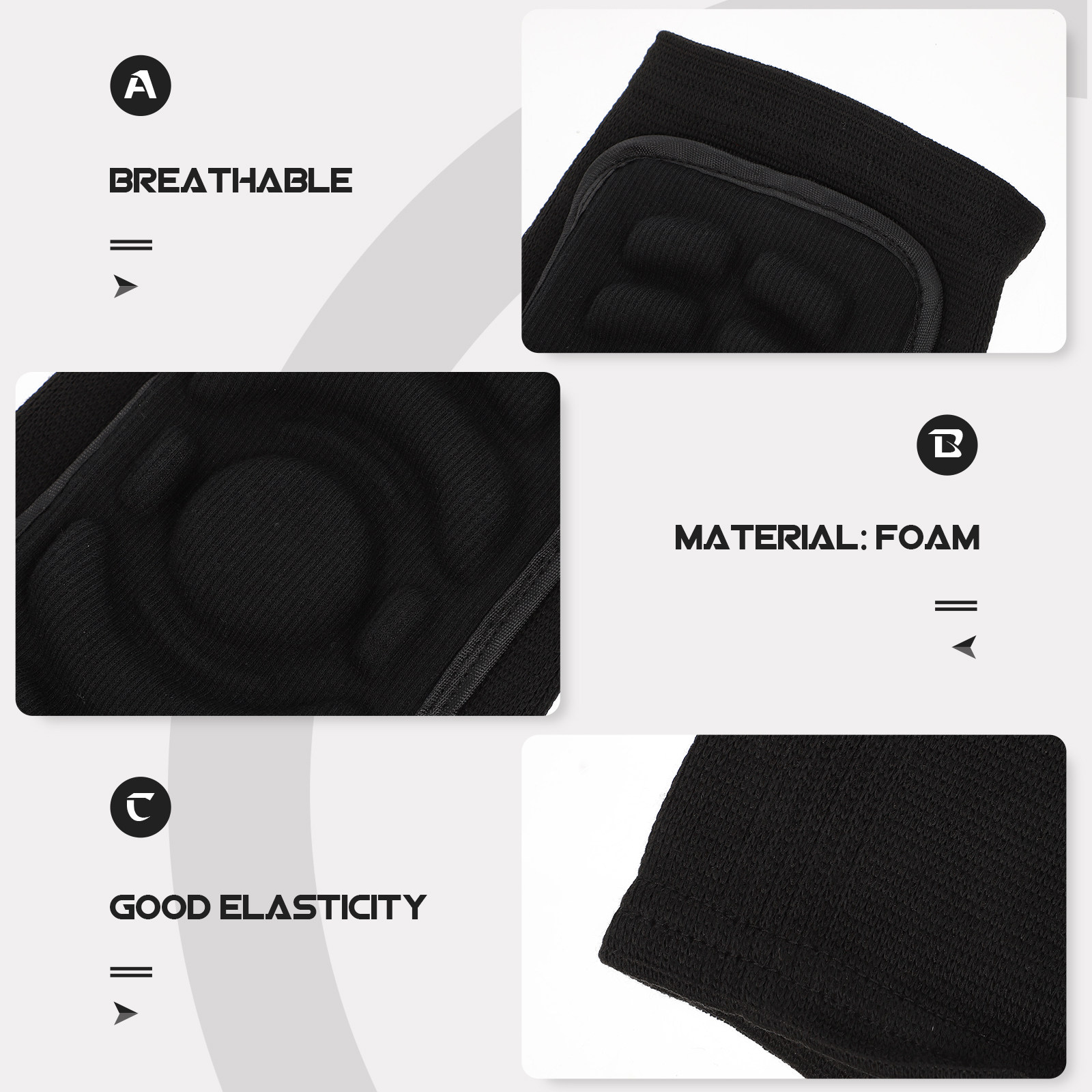 Mountain Biking Elbow Pads - Protector de Codos para Ciclismo, Ciclismo