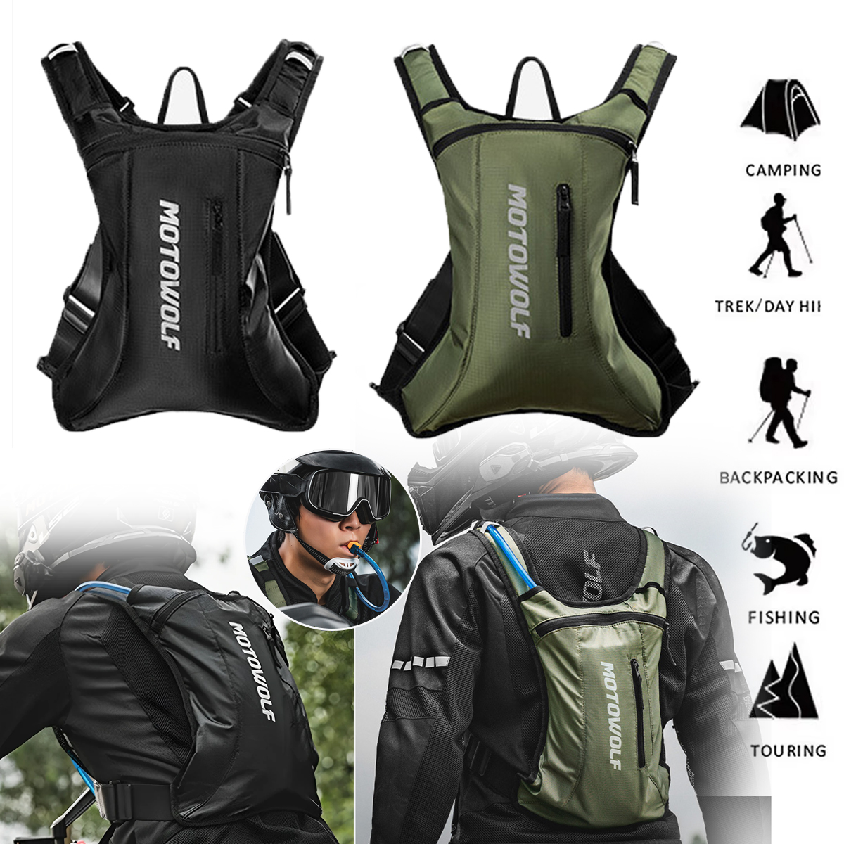 Mountain Biking Hip Pack - Paquete de hidratación para ciclismo de