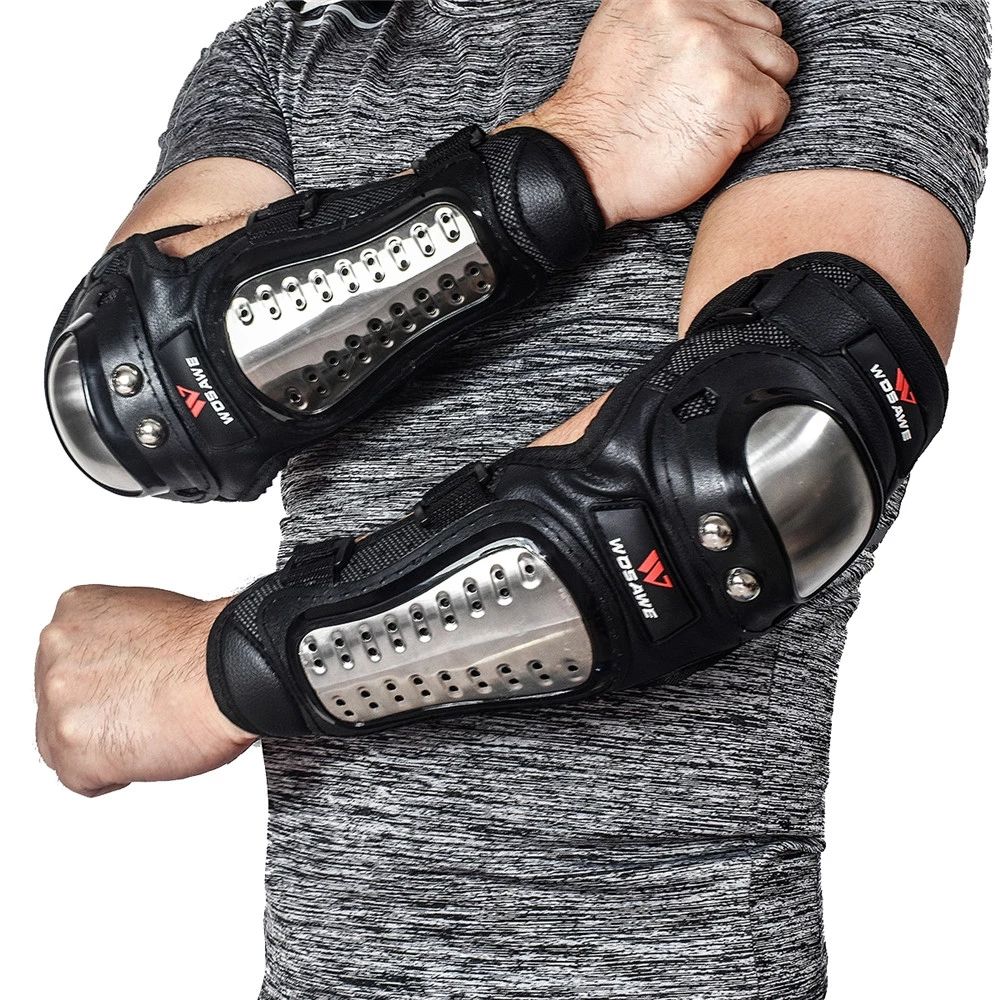 Mountain Biking Elbow Pads - Protector de rodilla para motocicleta, Motocross,