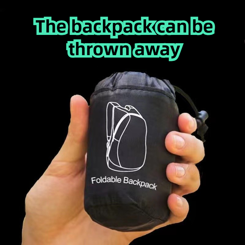 Mountain Biking Backpack - Mochila plegable para viaje al aire
