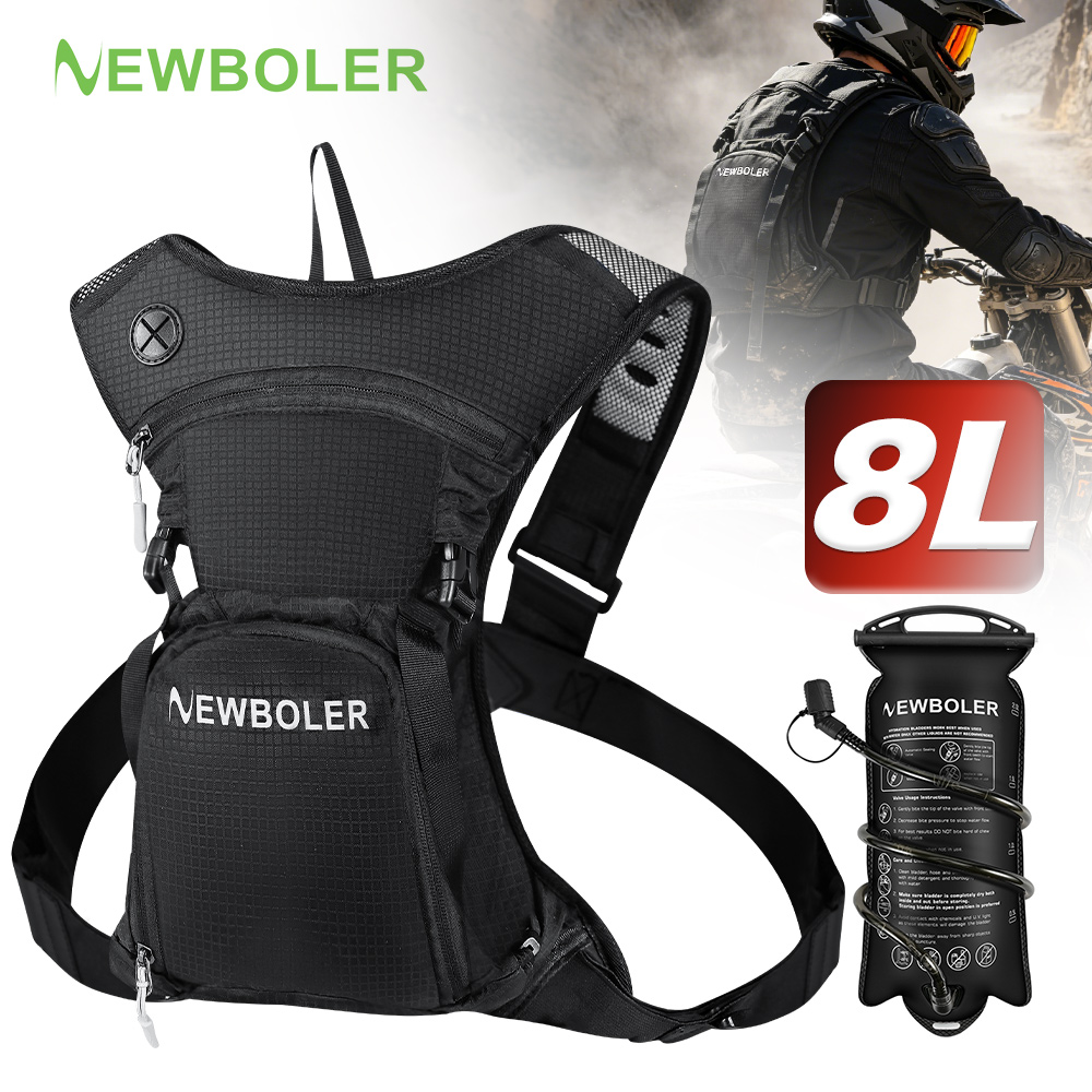 Mountain Biking Backpack - NEWBOLER Mochila de Hidratación para Motociclismo