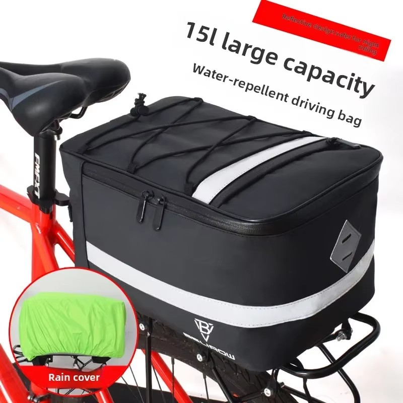 Mountain Biking Hip Pack - Bolsa trasera de bicicleta de 8L/15L,
