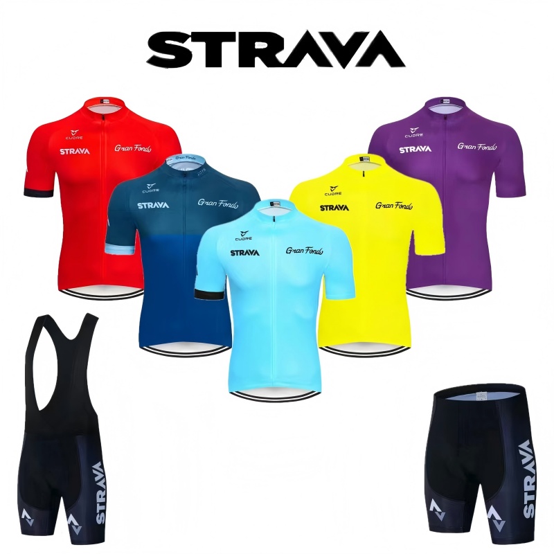 Mountain Biking Uniform - Conjuntos de ciclismo STRAVA, ropa de