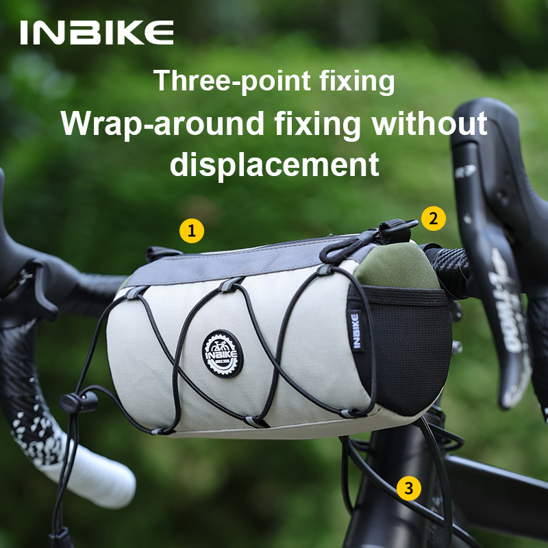 Mountain Biking Hip Pack - INBIKE-bolsa frontal para manillar de bicicleta,