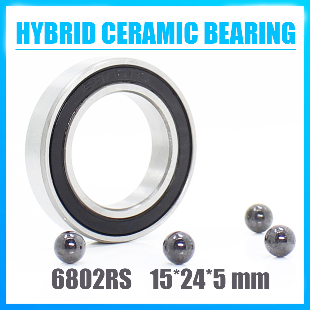 Bottom Bracket Press - 6802 Rodamiento cerámico híbrido 15x24x5 mm