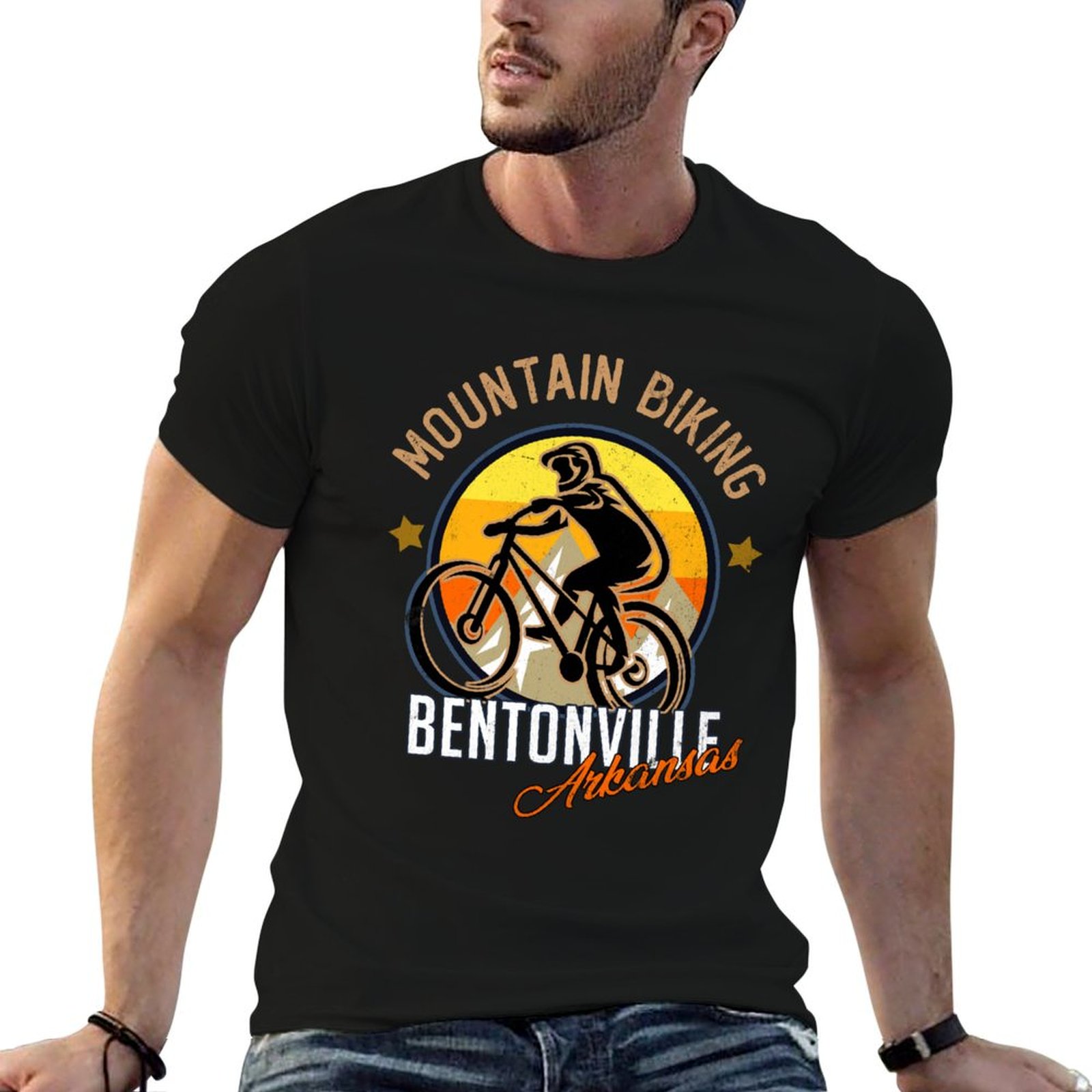 Camiseta de ciclismo de montañ - Mountain Biking Arkansas reseña y precio
