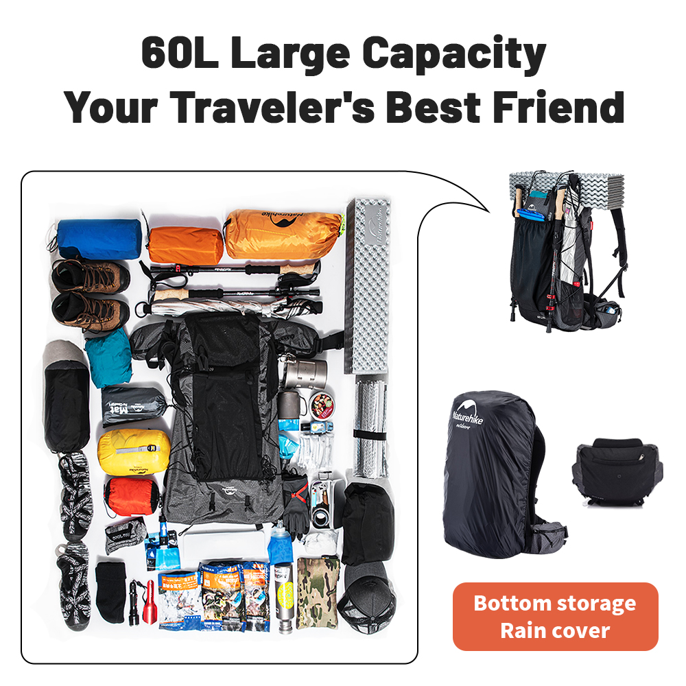 Mochila Naturehike para acampa - Mountain Biking Backpack reseña y precio
