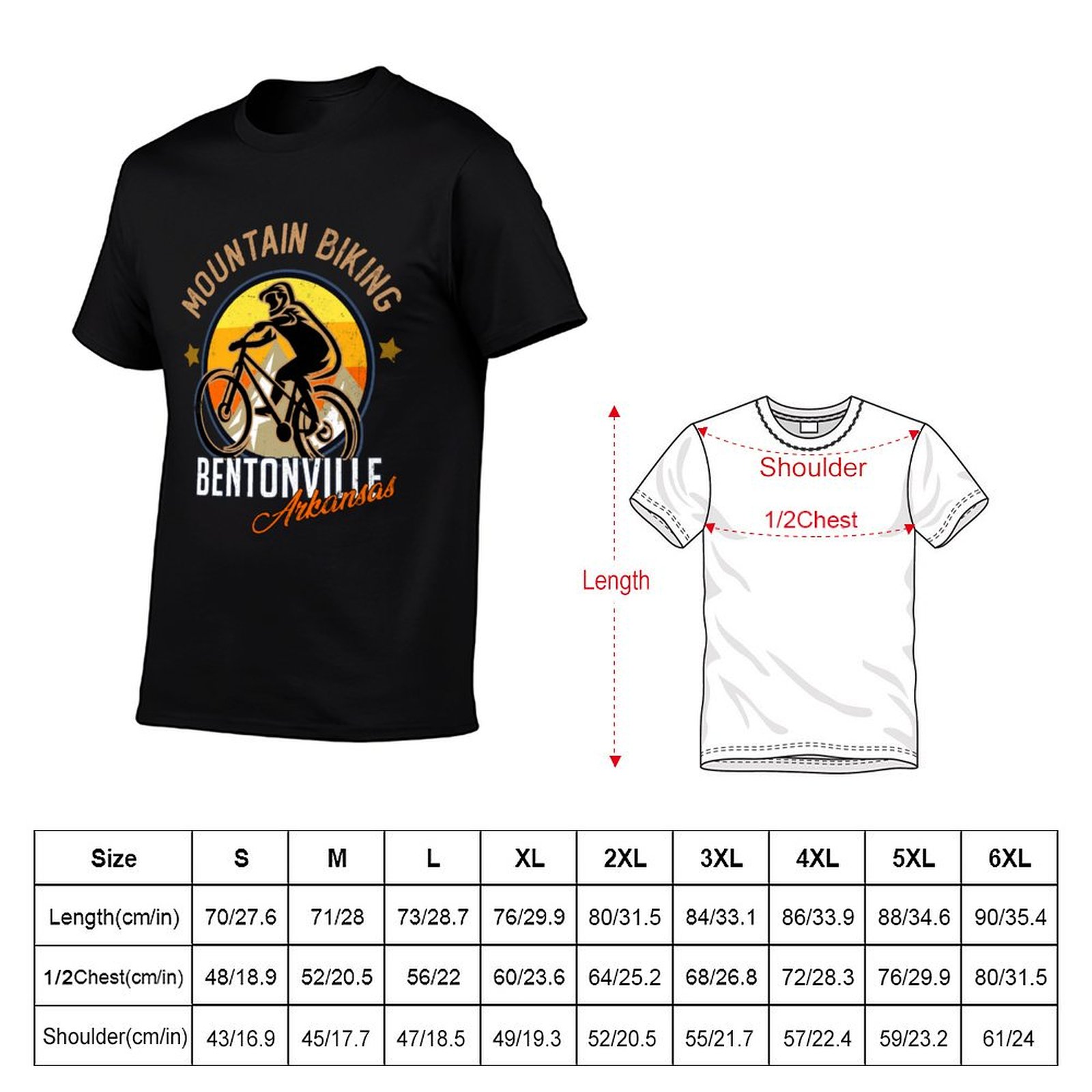 Camiseta de ciclismo de montañ - Mountain Biking Arkansas reseña y precio