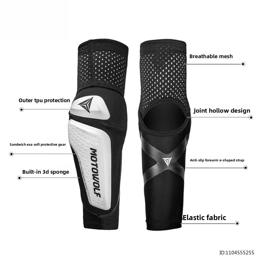 Protector de Codo para Motocic - Mountain Biking Elbow Pads reseña y precio