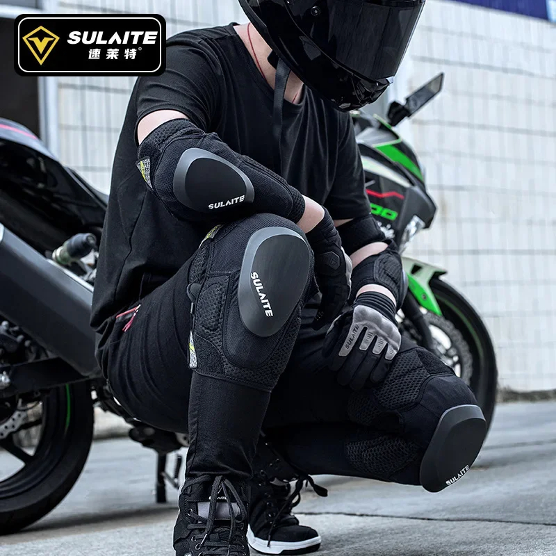 SULAITE motocicleta Motocross  - Mountain Biking Elbow Pads reseña y precio