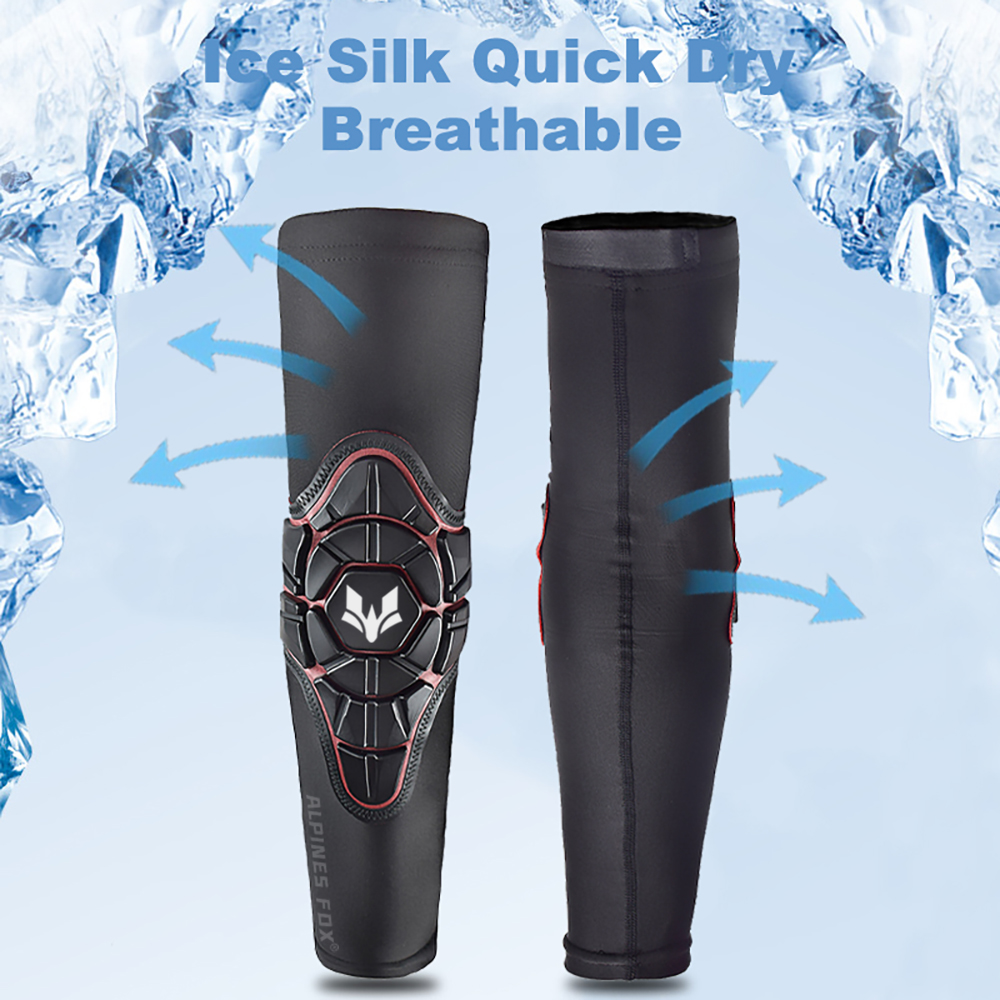 ALPINES FOX-rodilleras para mo - Mountain Biking Elbow Pads reseña y precio