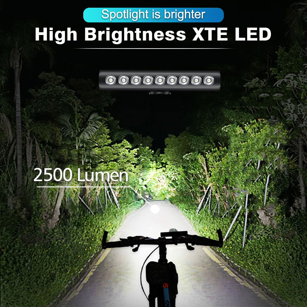 NEWBOLER 8000mAh luz delantera - Mountain Biking Backpack reseña y precio