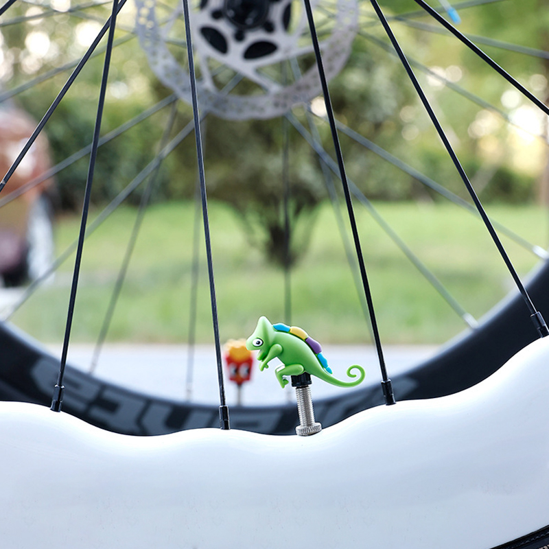 Tapa de Válvula de Aire para B - Mountain Biking Cartoon reseña y precio