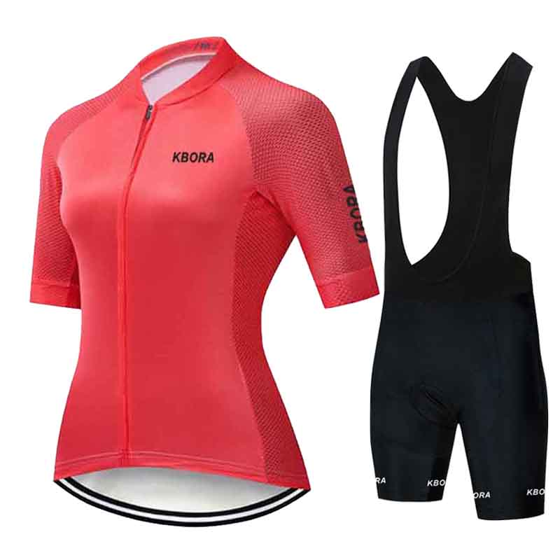 KBORA-Conjunto de ropa de cicl - Mountain Biking Shorts Women reseña y precio