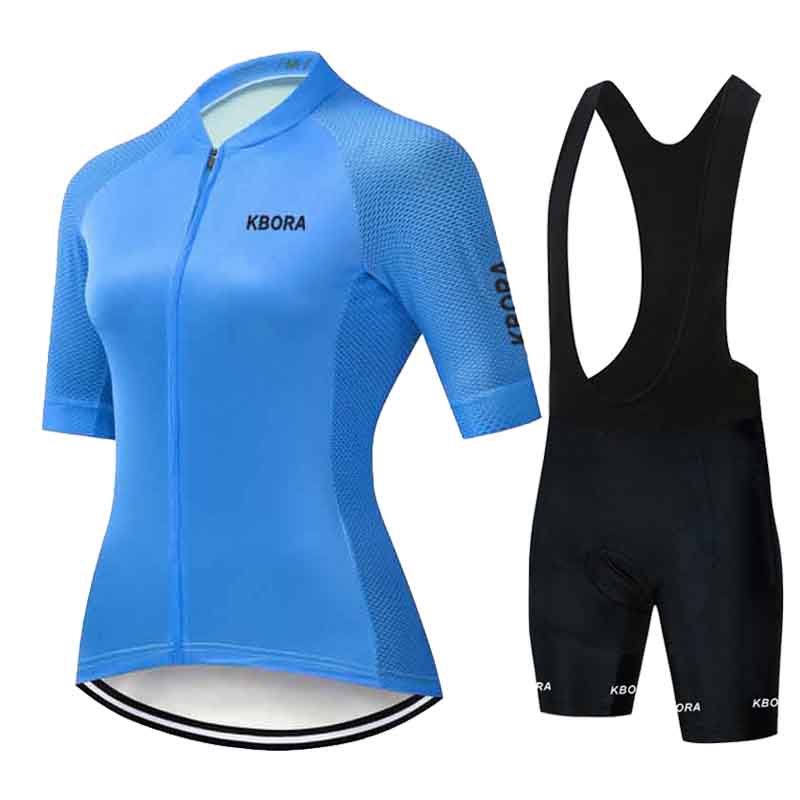 KBORA-Conjunto de ropa de cicl - Mountain Biking Shorts Women reseña y precio