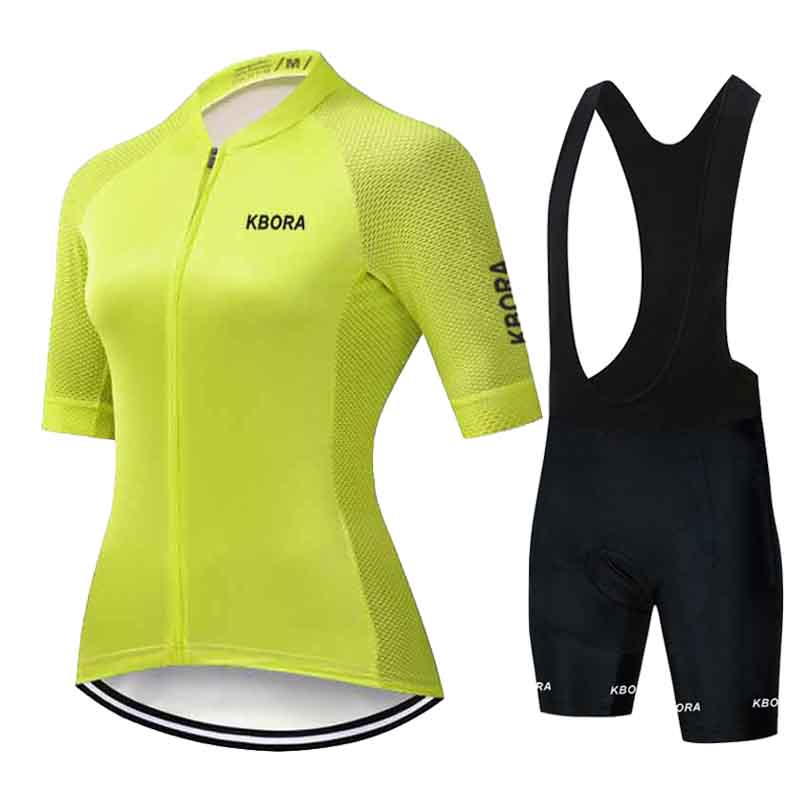 KBORA-Conjunto de ropa de cicl - Mountain Biking Shorts Women reseña y precio
