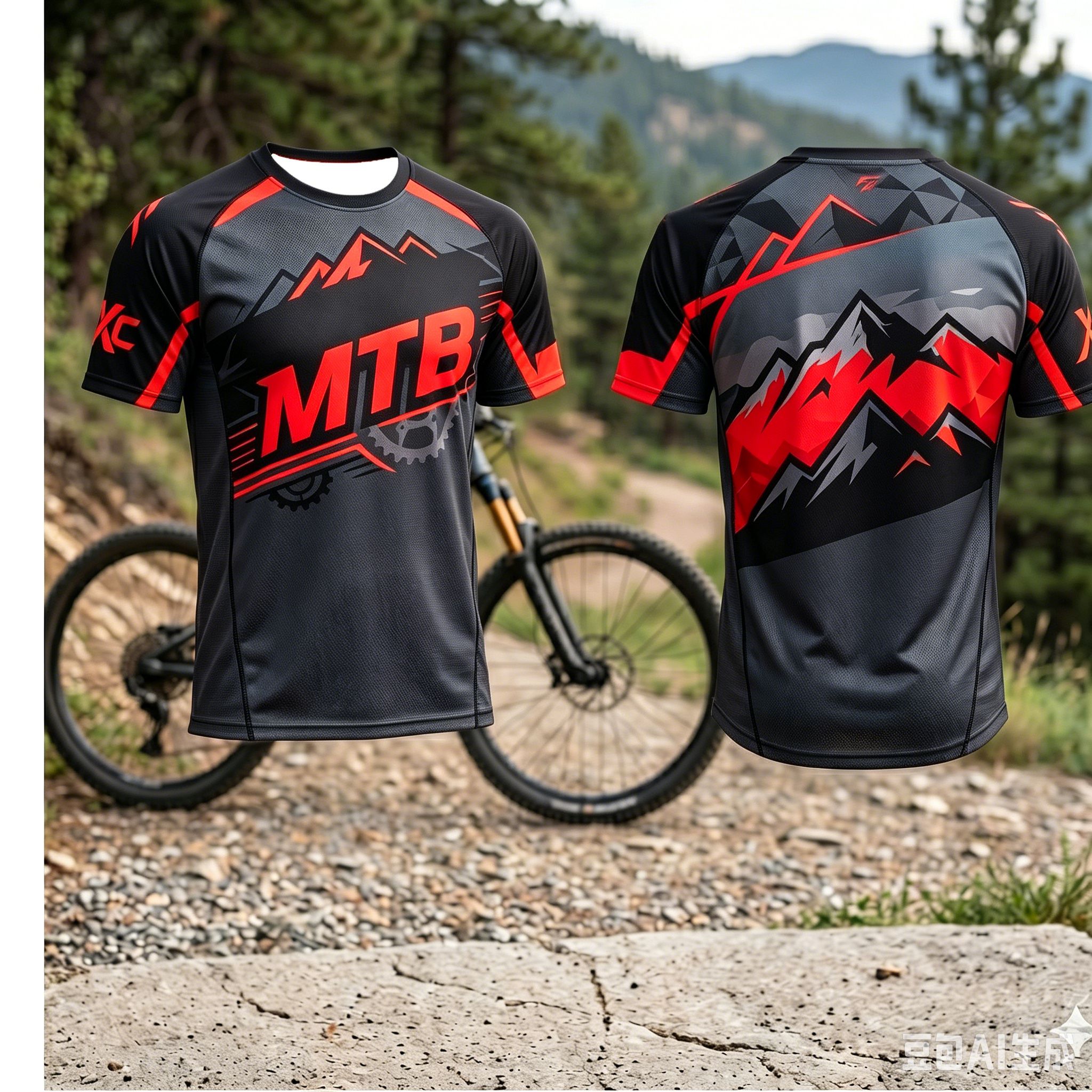 Camiseta de Ciclismo para Homb - Mountain Biking Uniform reseña y precio