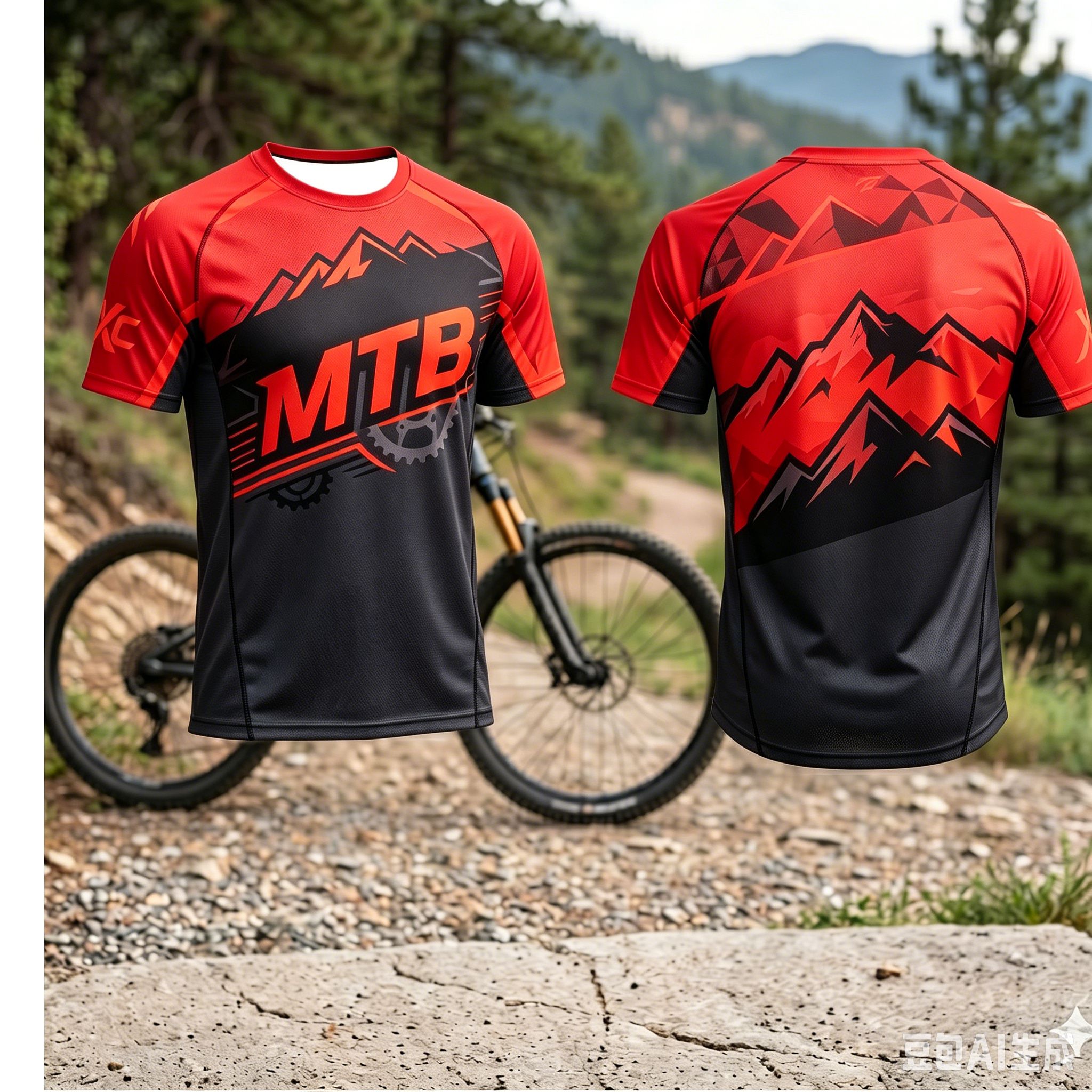 Camiseta de Ciclismo para Homb - Mountain Biking Uniform reseña y precio