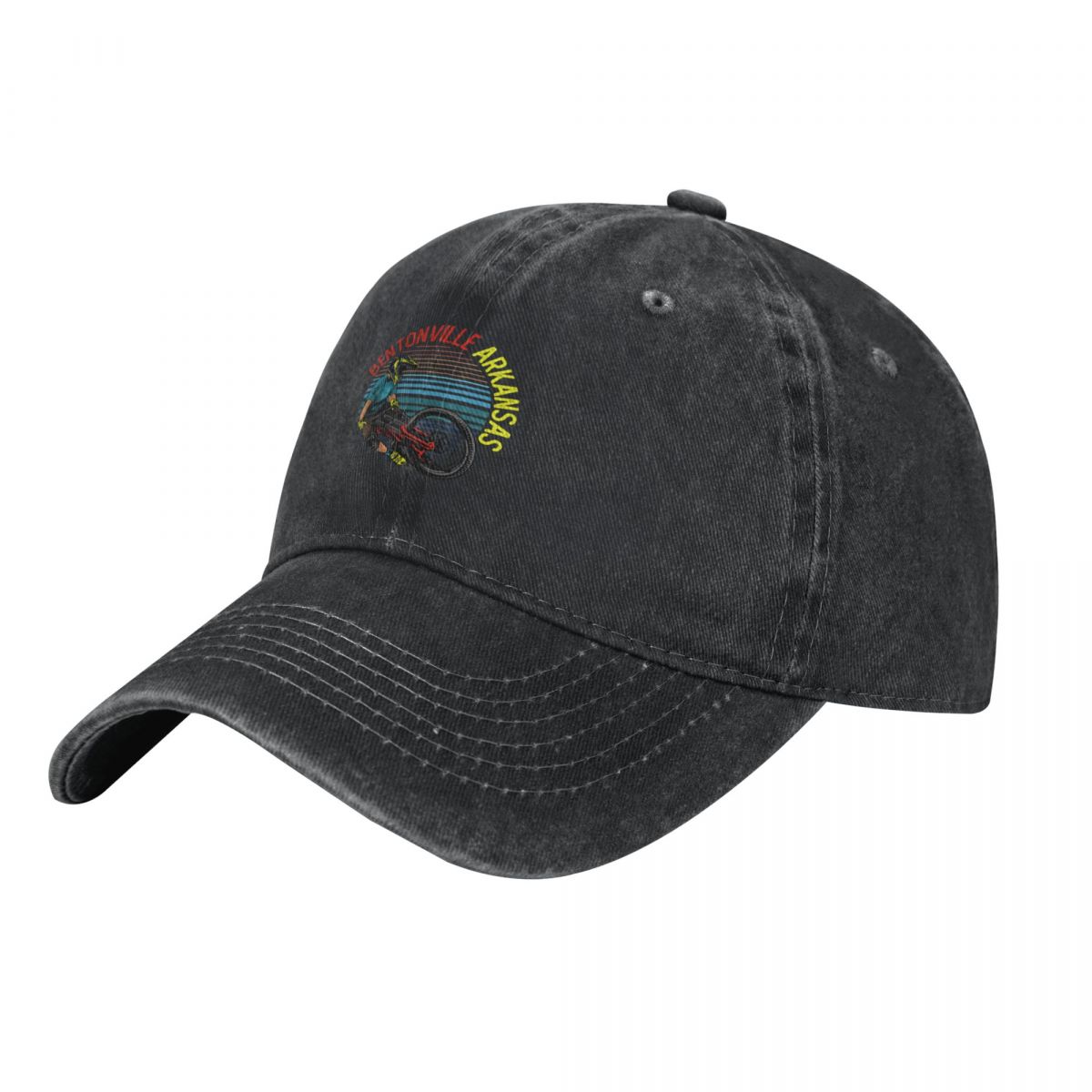 Gorra de béisbol Vintage Retro - Mountain Biking Arkansas reseña y precio