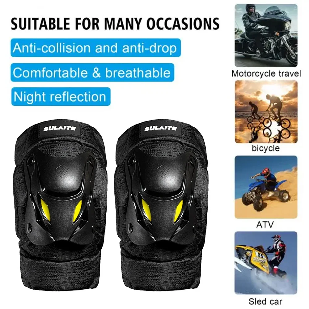 1 par de rodilleras y coderas  - Mountain Biking Elbow Pads reseña y precio