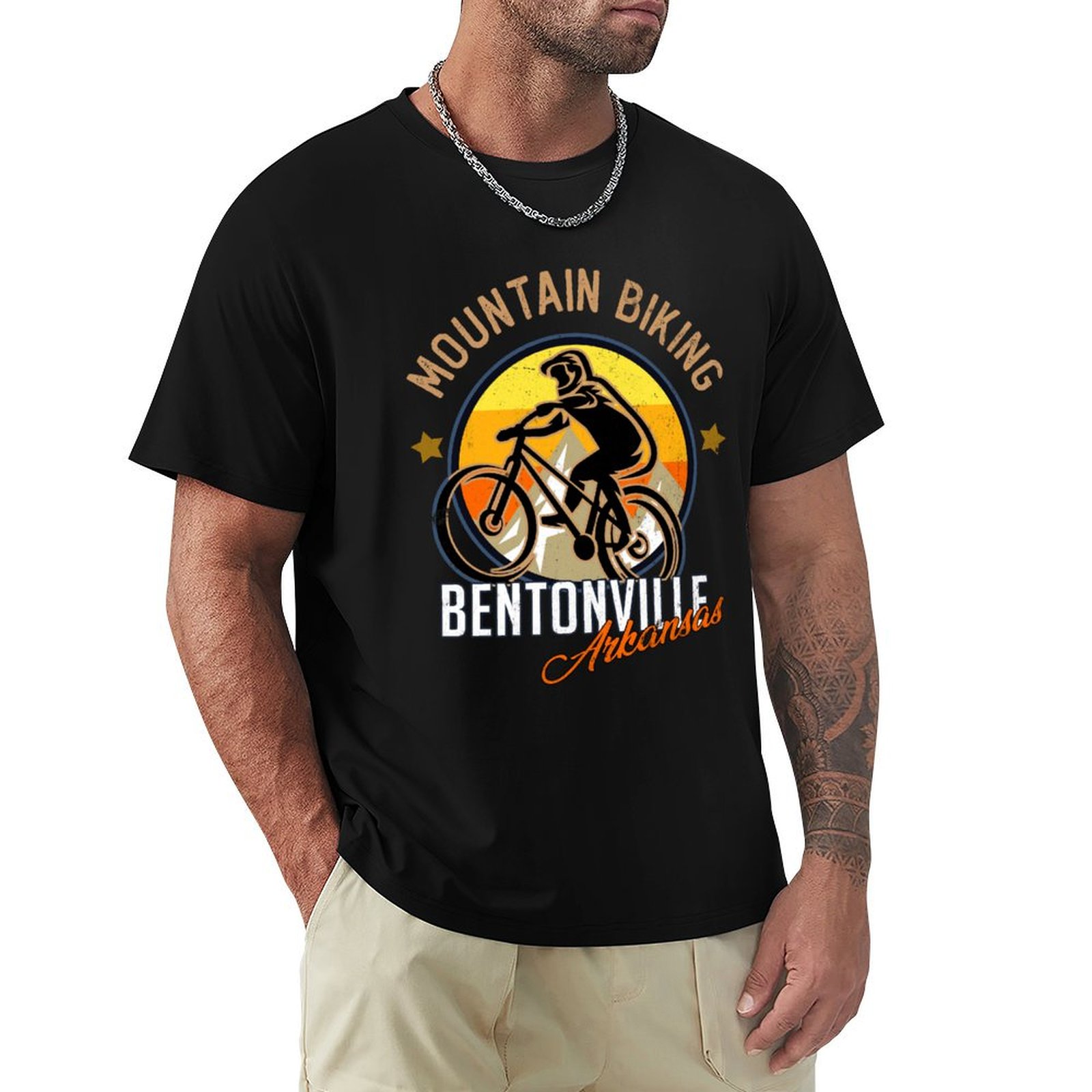 Camiseta de ciclismo de montañ - Mountain Biking Arkansas reseña y precio