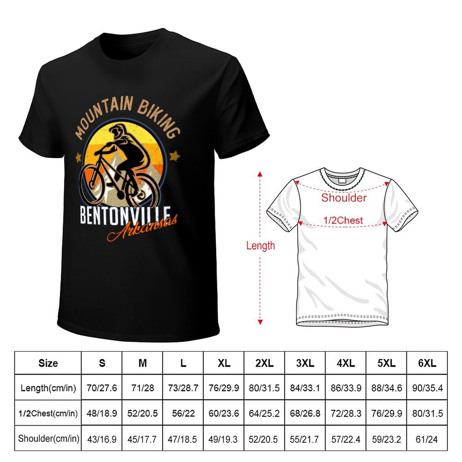 Camiseta de ciclismo de montañ - Mountain Biking Arkansas reseña y precio