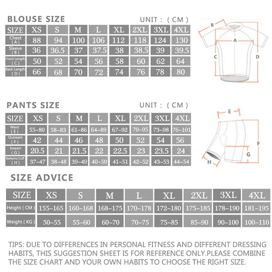 Conjunto de Jersey de Ciclismo - Mountain Biking New Jersey reseña y precio