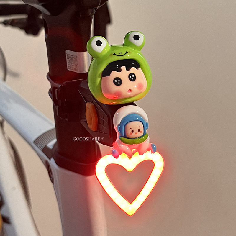Luz trasera para bicicleta Kaw - Mountain Biking Cartoon reseña y precio