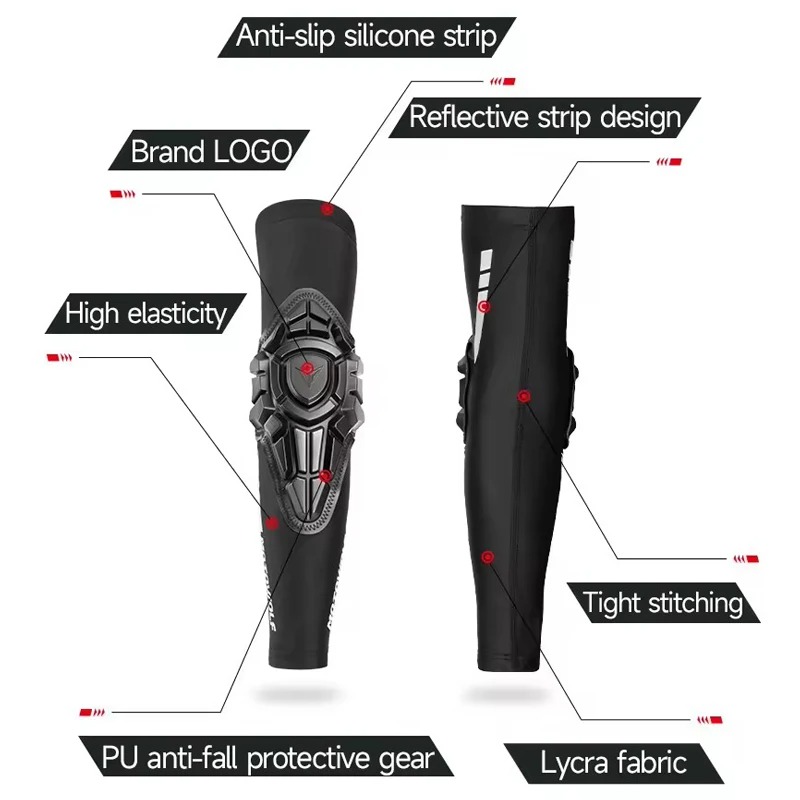 Nuevas Rodilleras para Motocic - Mountain Biking Elbow Pads reseña y precio