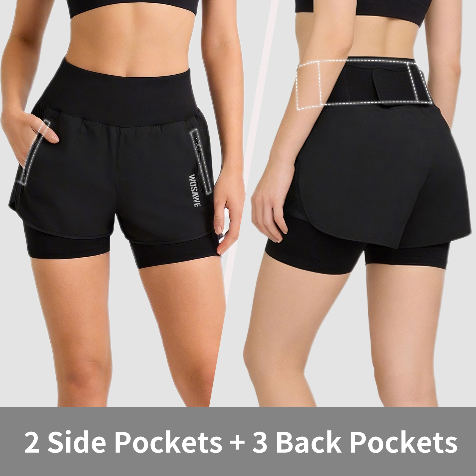 Pantalones cortos de ciclismo  - Mountain Biking Shorts Women reseña y precio