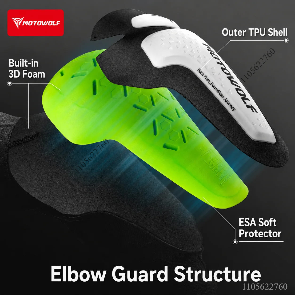 Protector de Codo para Motocic - Mountain Biking Elbow Pads reseña y precio