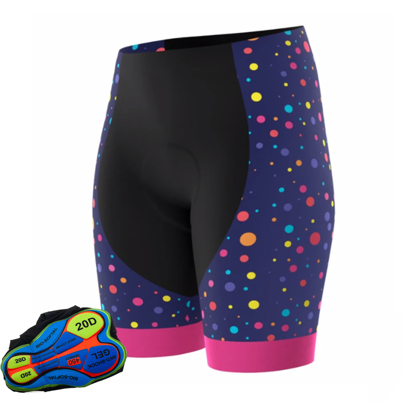 20D Gel Pad bicicleta medias M - Mountain Biking Shorts Women reseña y precio