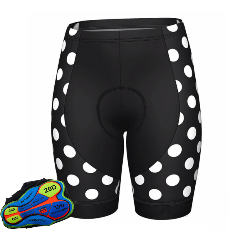 20D Gel Pad bicicleta medias M - Mountain Biking Shorts Women reseña y precio