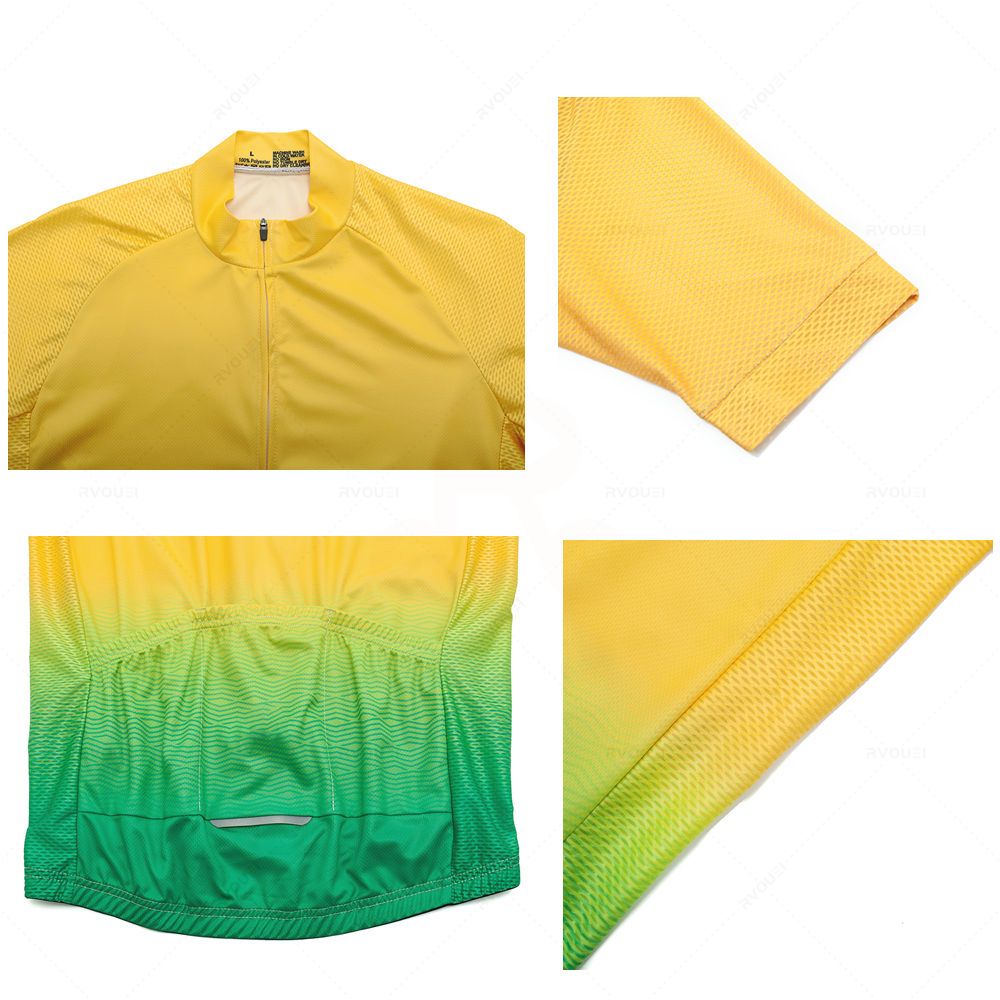 Rvouei-Conjuntos de camisetas  - Mountain Biking Uniform reseña y precio