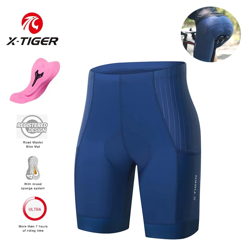 X-TIGER Pantalones cortos de c - Mountain Biking Shorts Women reseña y precio