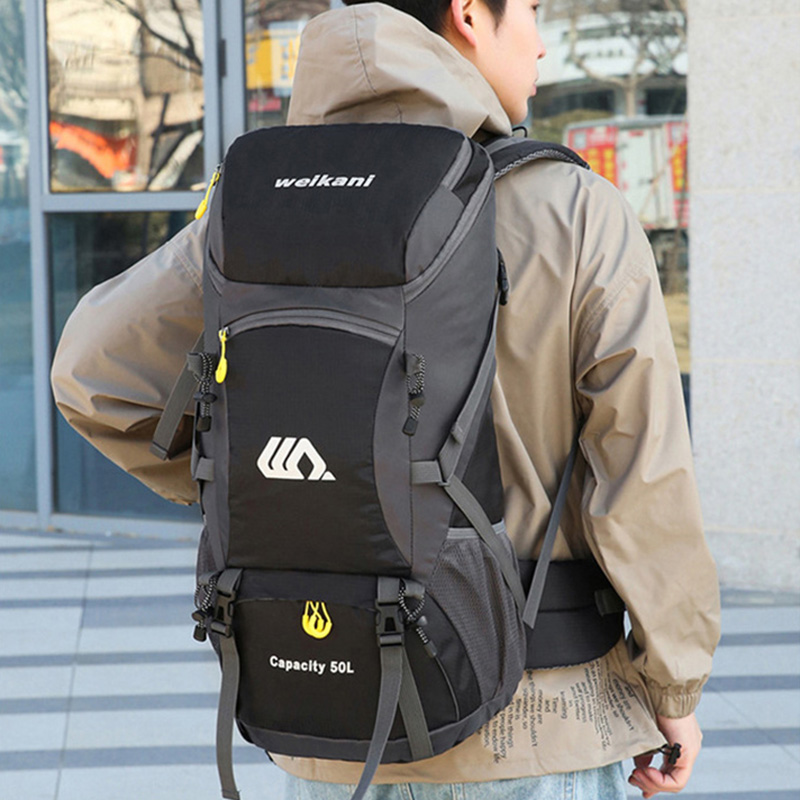 Mochila de viaje de 50L para a - Mountain Biking Backpack reseña y precio