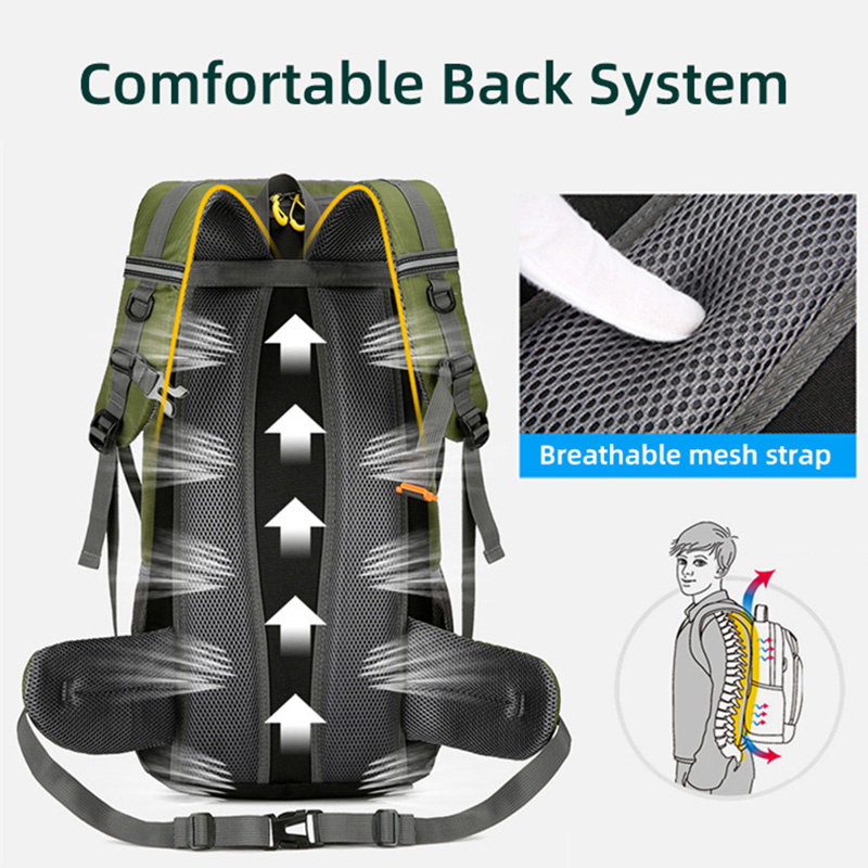 Mochila de viaje de 50L para a - Mountain Biking Backpack reseña y precio