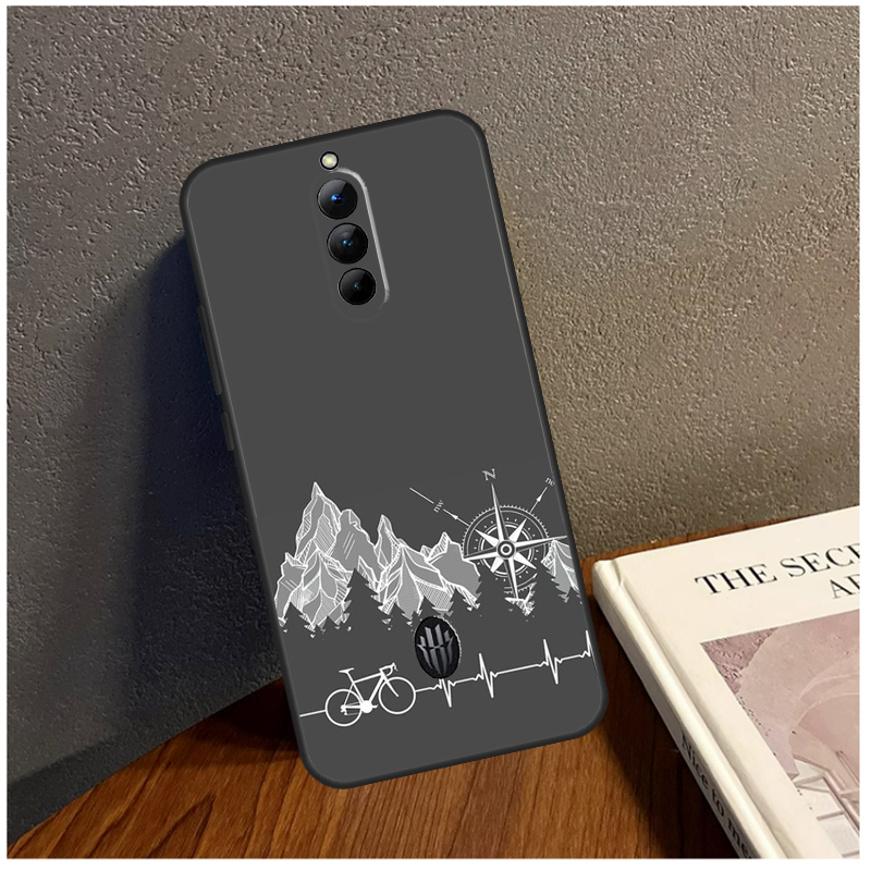 Funda de bicicleta de montaña  - Mountain Biking Cartoon reseña y precio